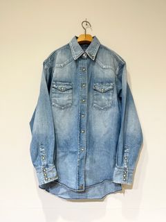 Denim Shirt / デニムシャツ / スタッズ / インディゴ