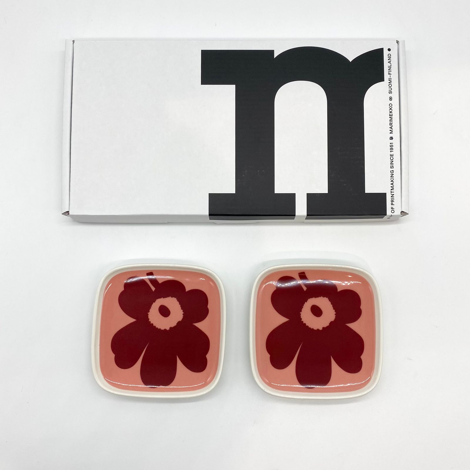 Marimekko - Oiva / Unikko プレートセット | HALLOW's web store