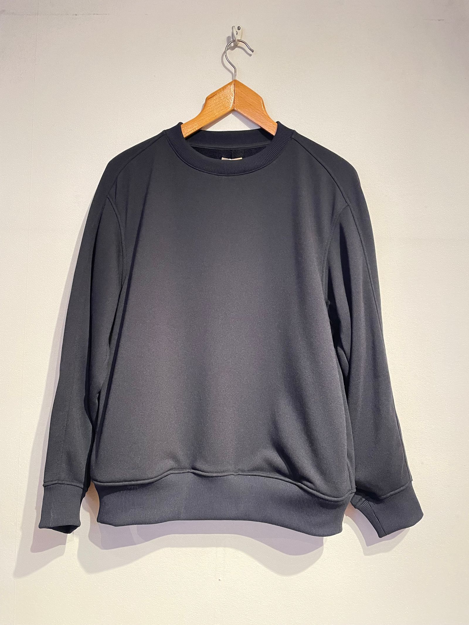 STITCH WORK LIGHT SWEAT / スウェット / ブラック