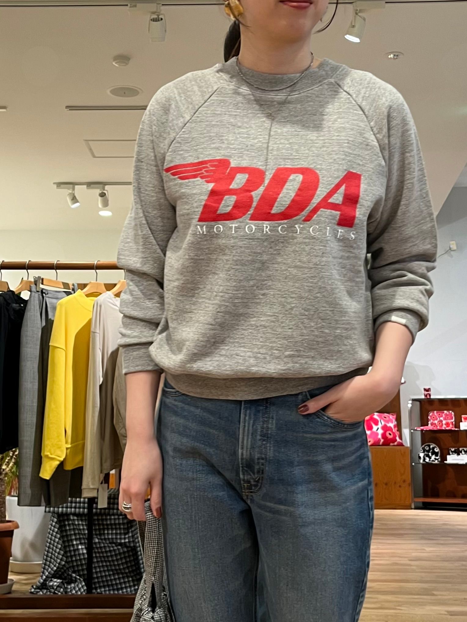 ロゴスウェット / グレー