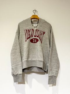VINTAGE NEW YORK HOODIE / フーディ / スウェット / グレー
