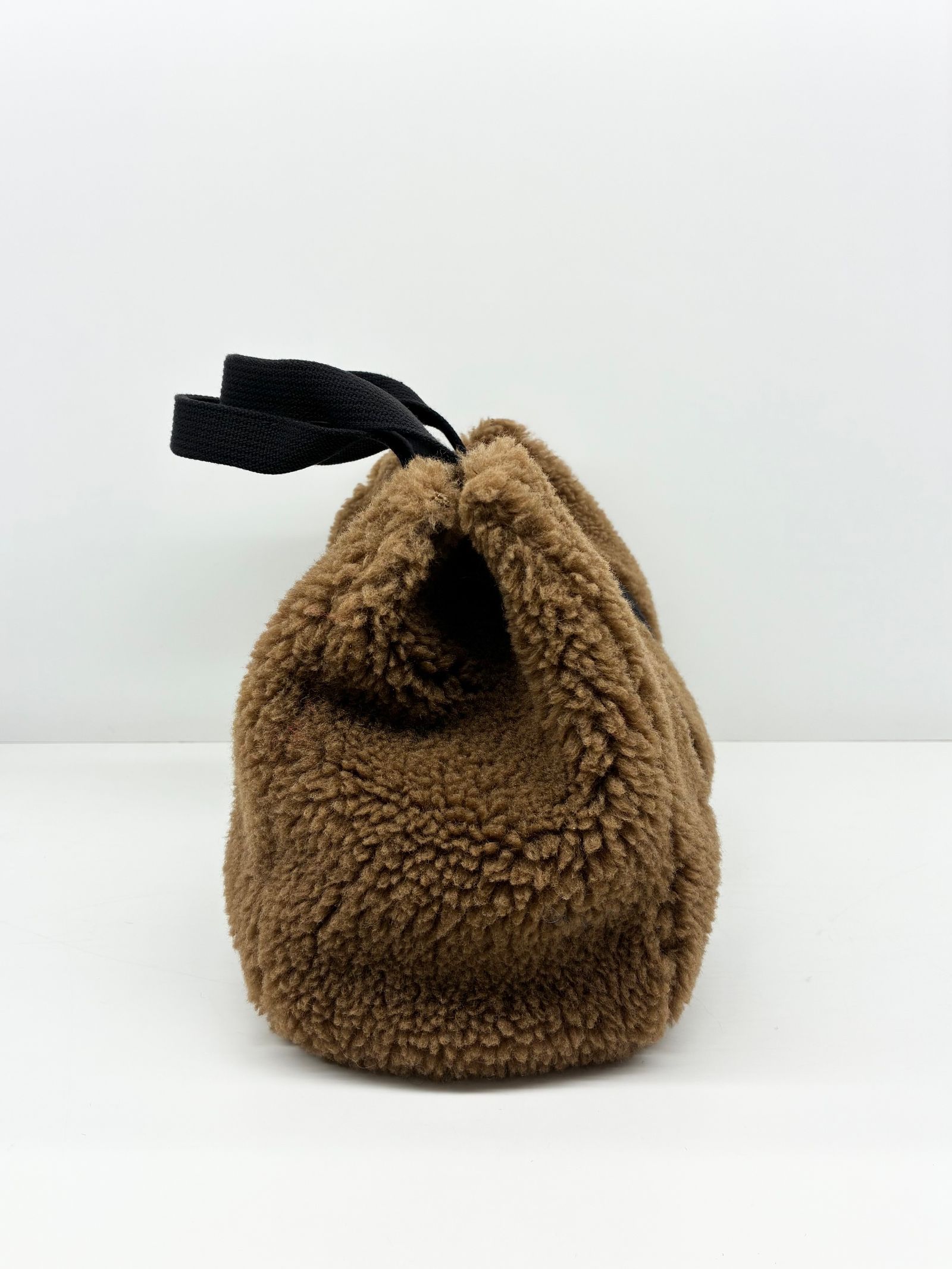 ELMO / エコムートンボアトートバッグ / ブラウン