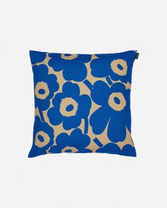 Pieni Unikko / クッションカバー / 50x50cm / ブルー