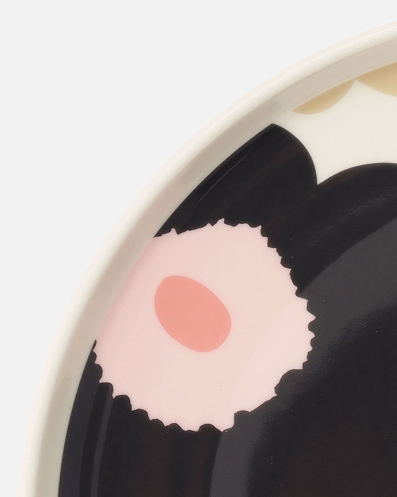 Unikko プレート 20cm / 大皿 / チャコールグレー / ピンク / ベージュ