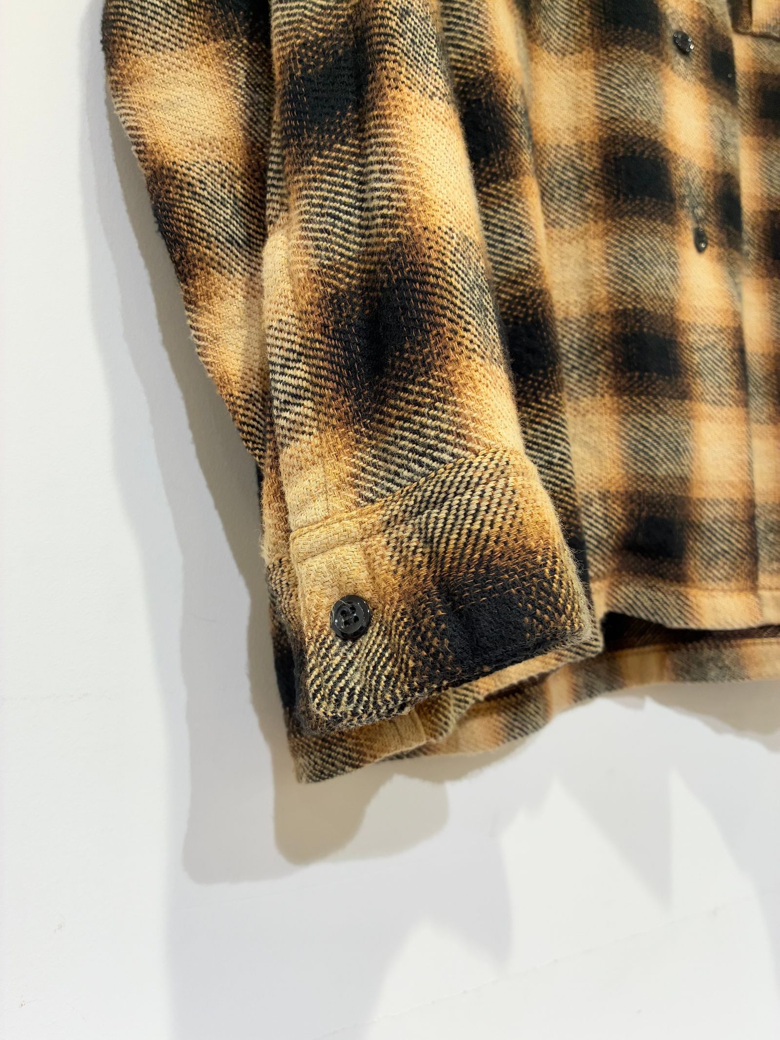 【ラスト1点】Check Shirt / チェックシャツ / ブラウン