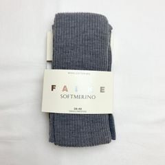 SOFTMERINO リブタイツ
