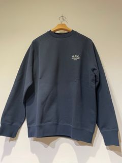 Milton スウェットシャツ / ワンポイント刺繍スウェット /ネイビー