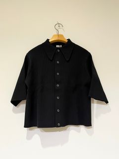 POLO KNIT / ポロニット / ブラック