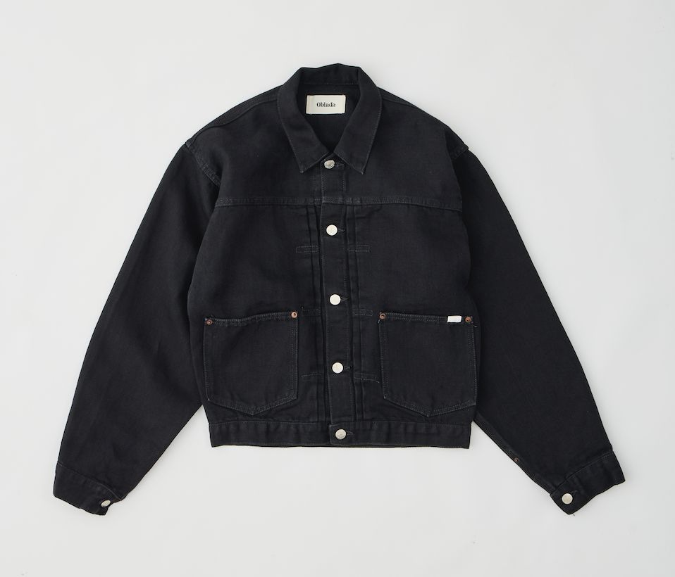 1936 HEMP DENIM JACKET / ヘンプデニムジャケット / ブラック