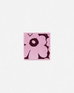 【日本限定】Unikko / ミニタオル / 26×26cm / ワインレッド / バーガンディ / ピンク