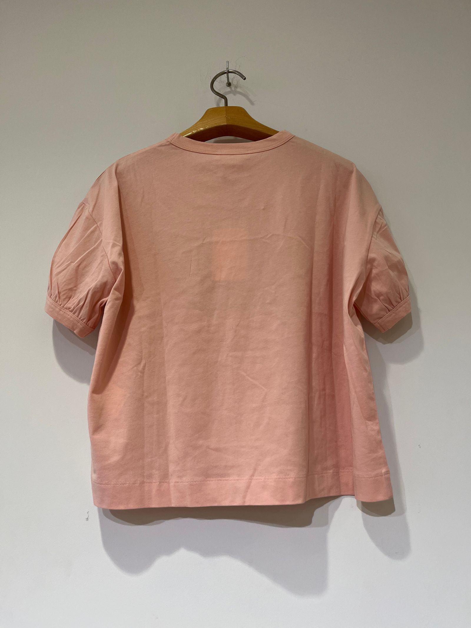 デミリー / Tシャツ / オーガニックコットン / パフスリーブ / ピンク