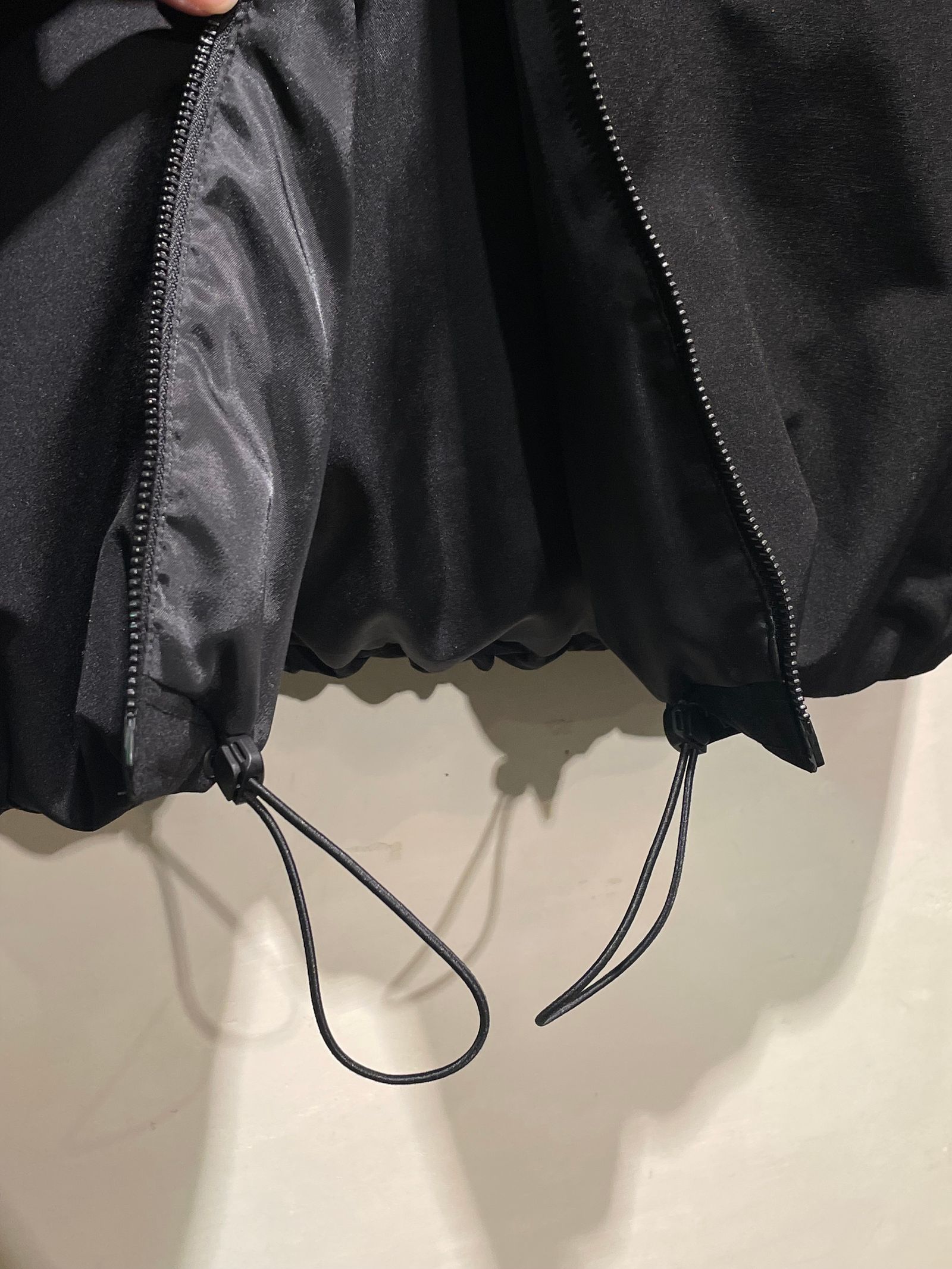 WEATHER CLOTH DOWN BLOUSON / ダウンブルゾン / ブラック