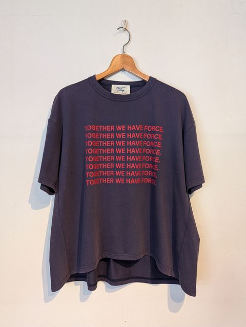 TOGETHER logo-TEE / ロゴTシャツ / ネイビー