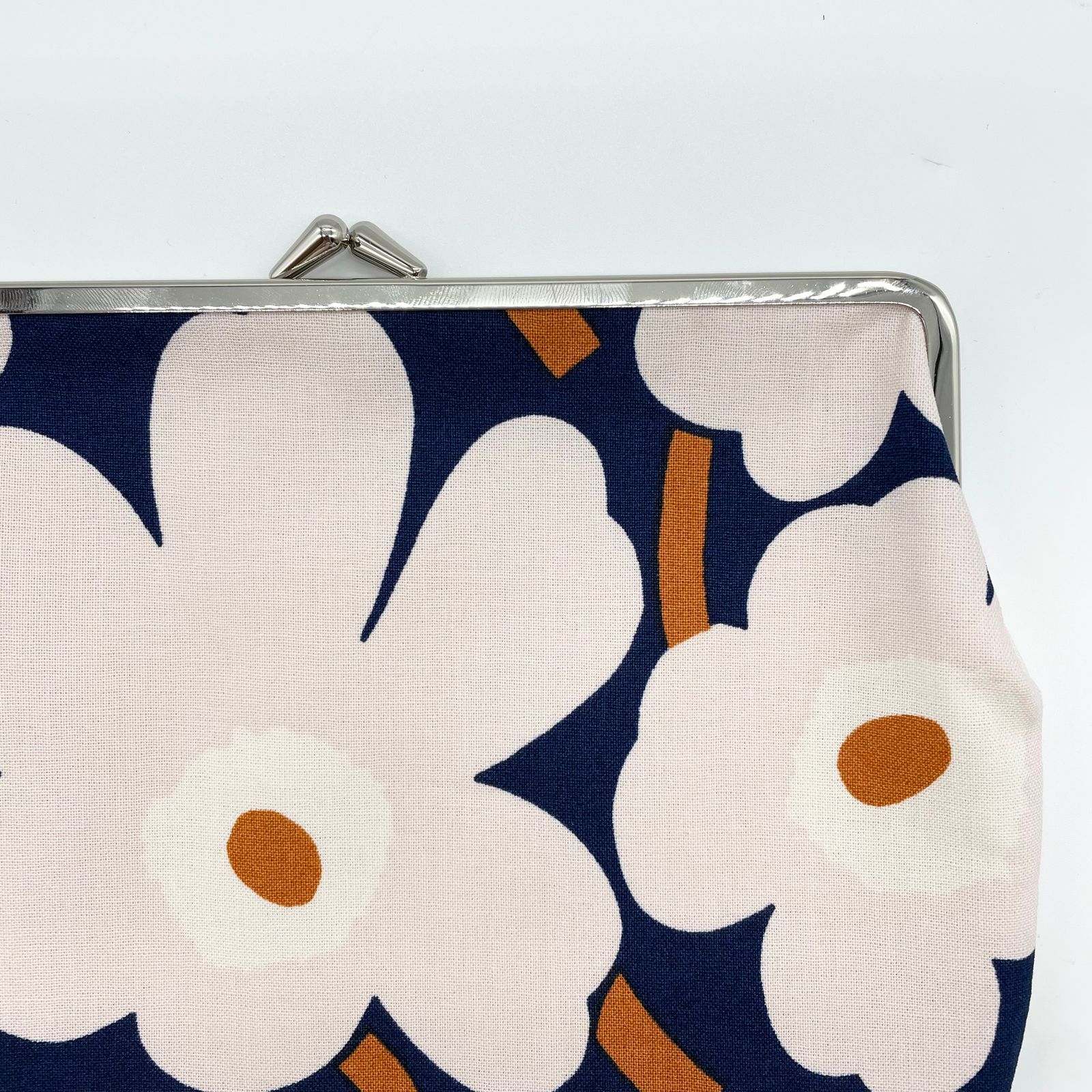 Puolikas Kukkaro Mini Unikko がま口ポーチ