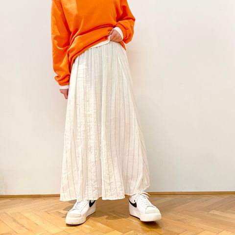 MACPHEE×cafune ぱきっとカラーに優しい雰囲気のボトムを