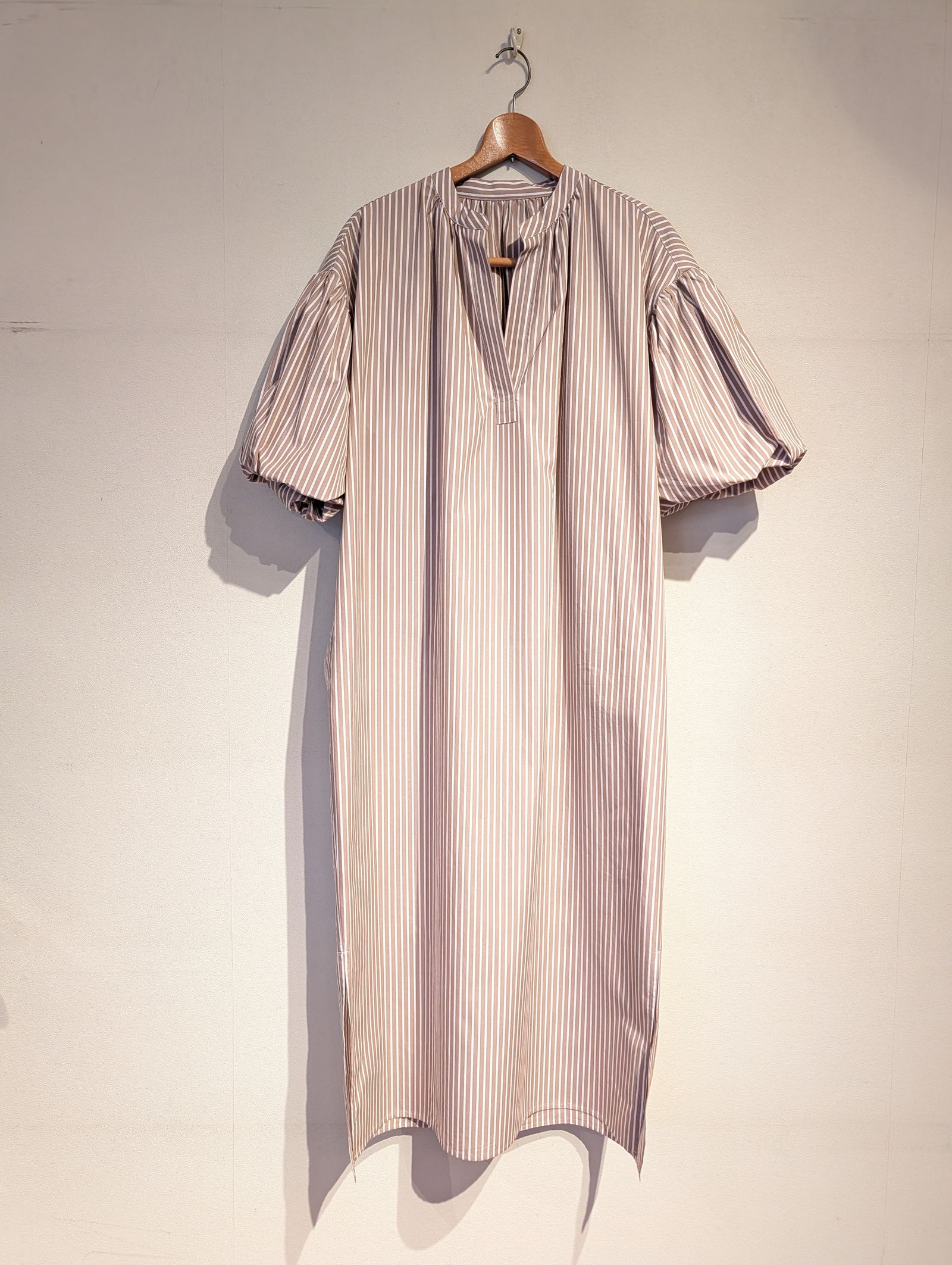 バルーンスリーブワンピース / ワンピース / キャメル