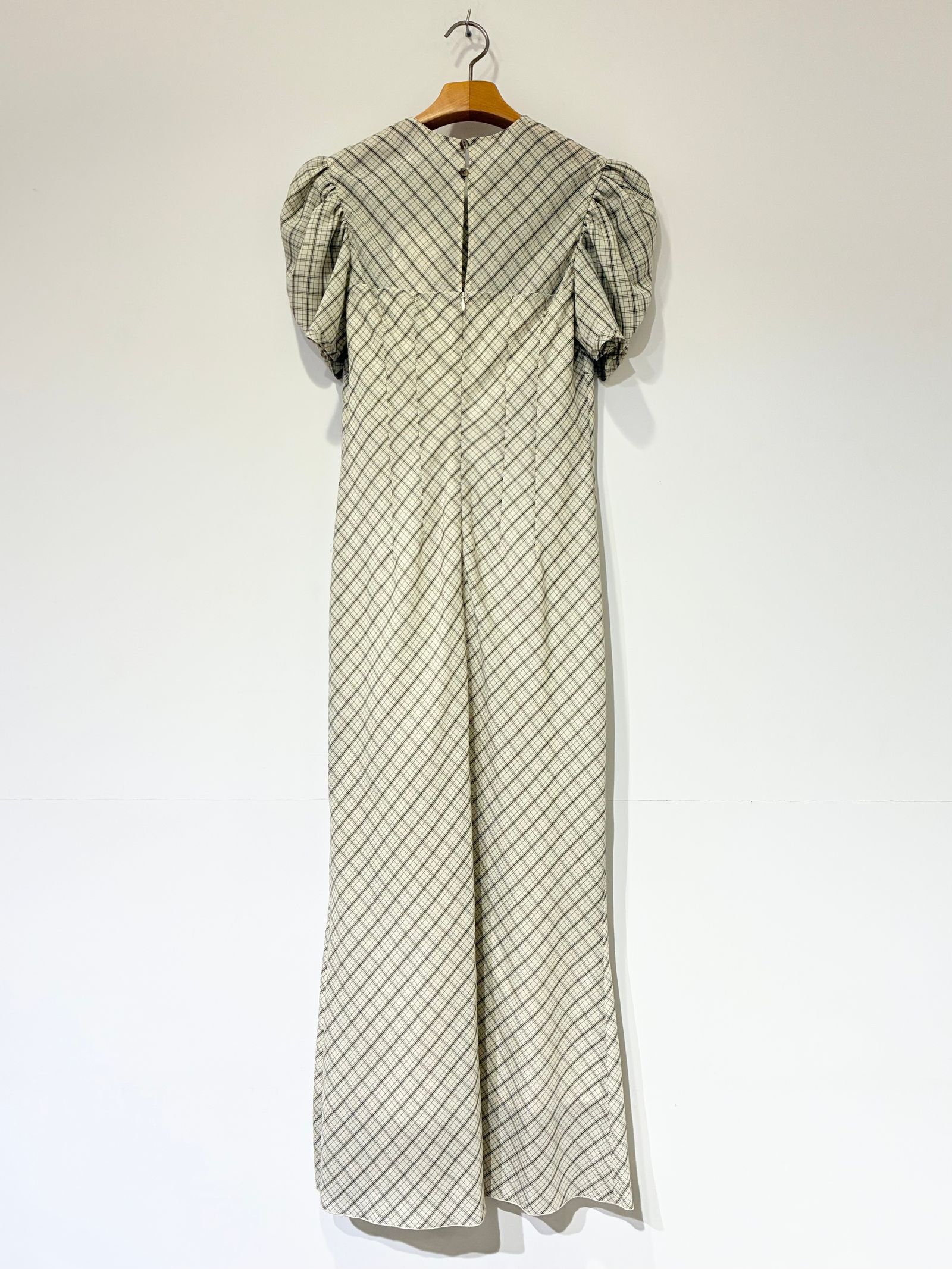 Sienna Glow Check Dress / チェックワンピース / イエロー