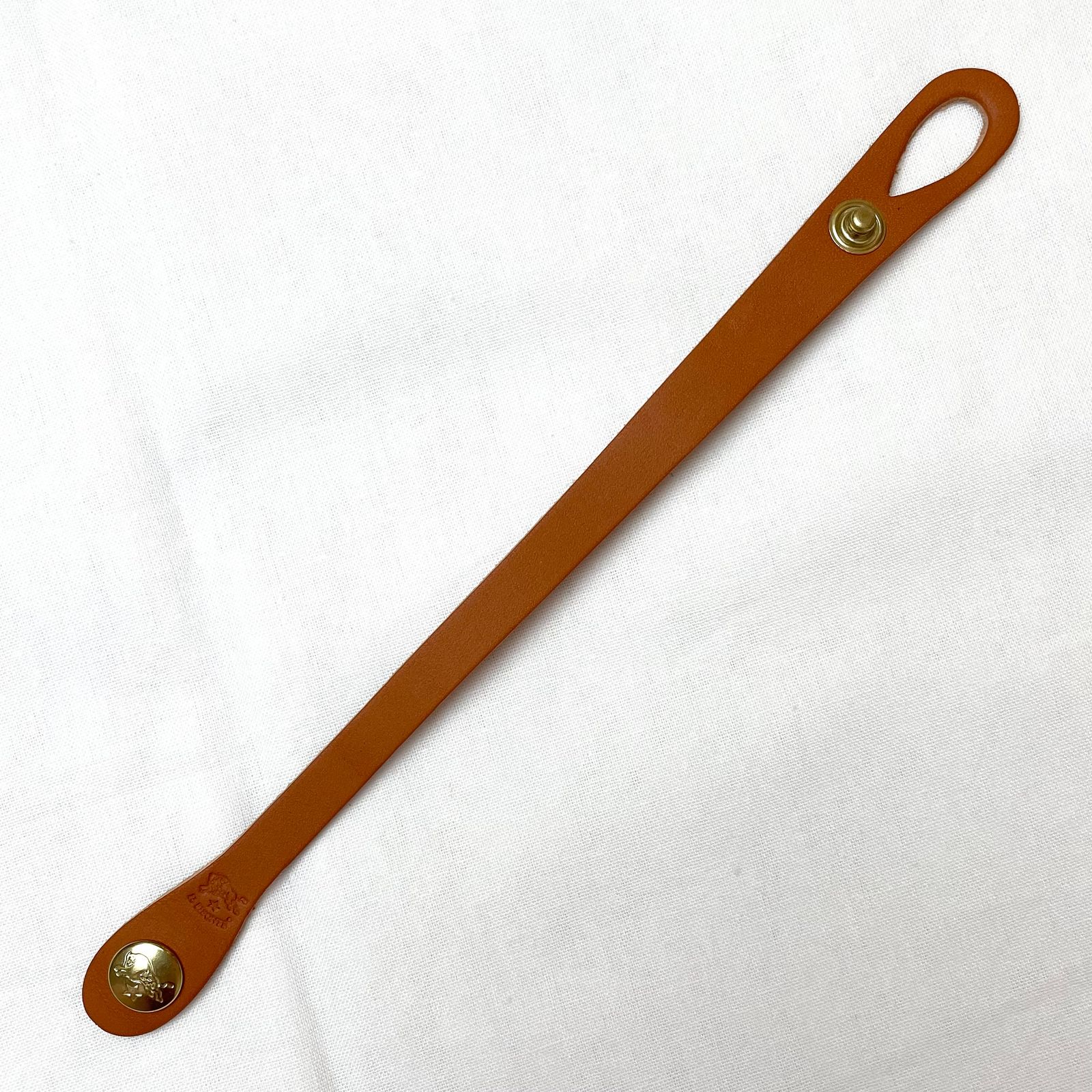 スナップボタンレザーブレスレット
