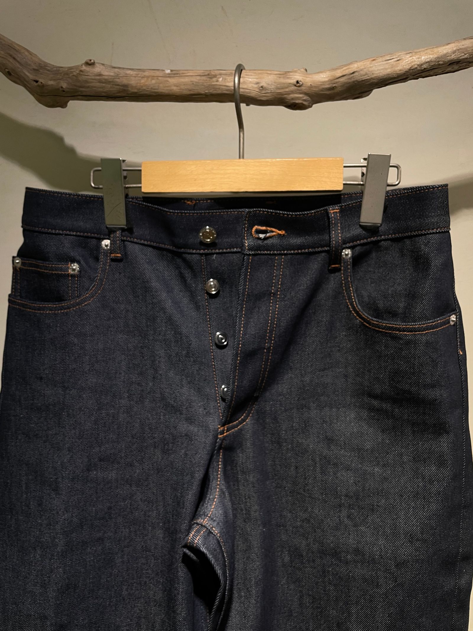 Aaron ジーンズ / ワイドデニム / インディゴ / ブルー