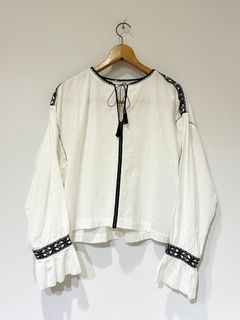 Embroiderd Blouse / 刺繍ブラウス / ホワイト