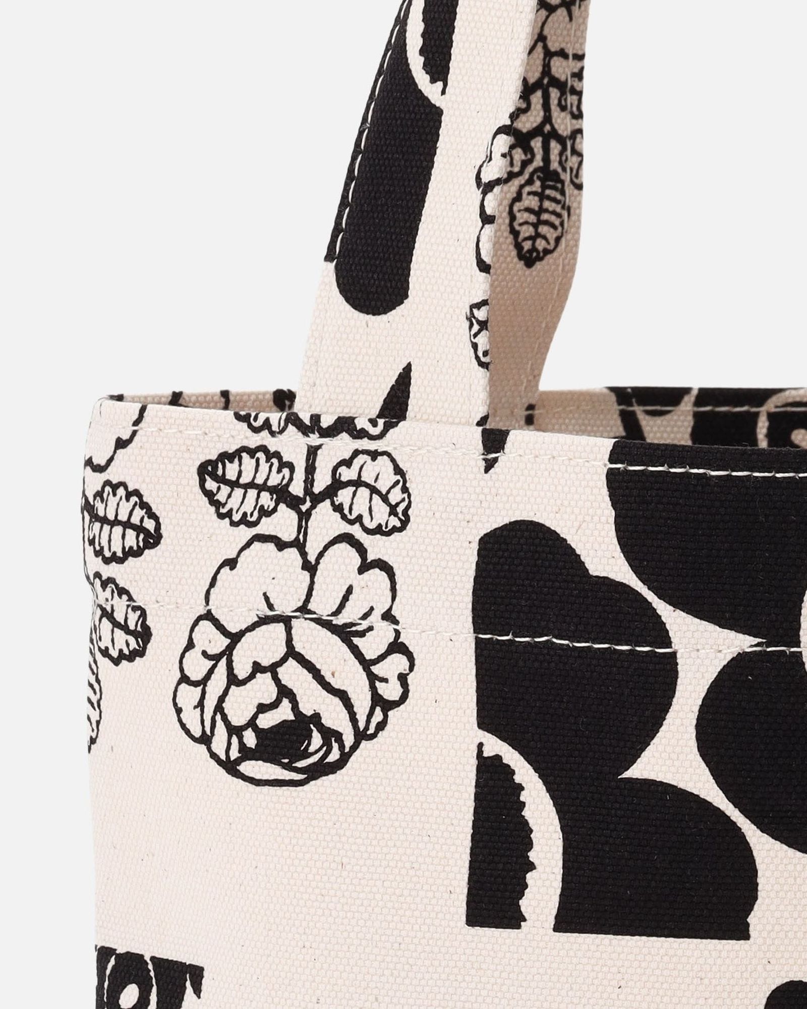 【日本限定】75th anniversary / ヴィヒキルース / ウニッコ / トートバッグ / オフホワイト / ブラック