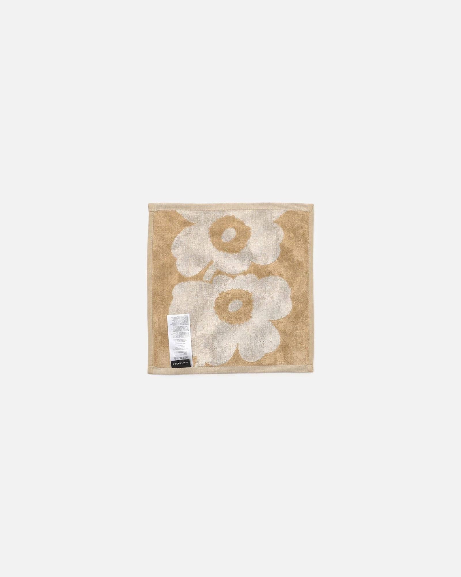 【日本限定】Unikko ミニタオル 26×26cm / ベージュ