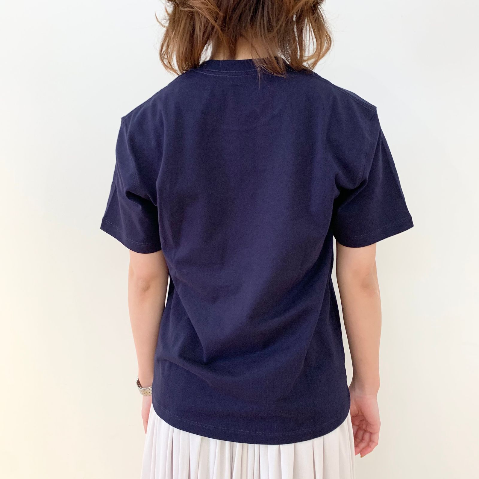 クルーネックポケットTシャツ