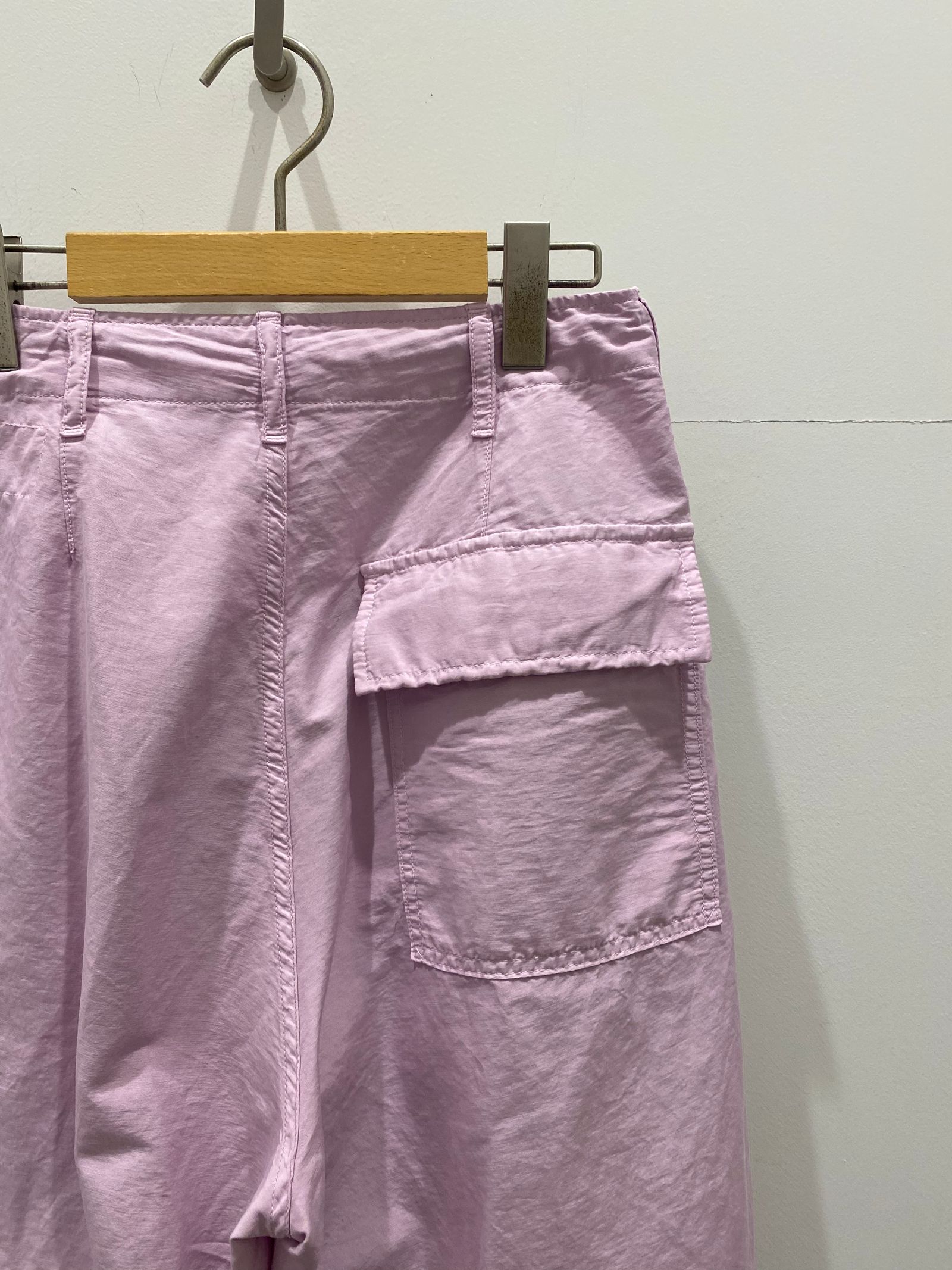 unfil アンフィル  cotton & silk faille military pants コットン&シルク ファイユ ミリタリーパンツ  WHSP-UW118