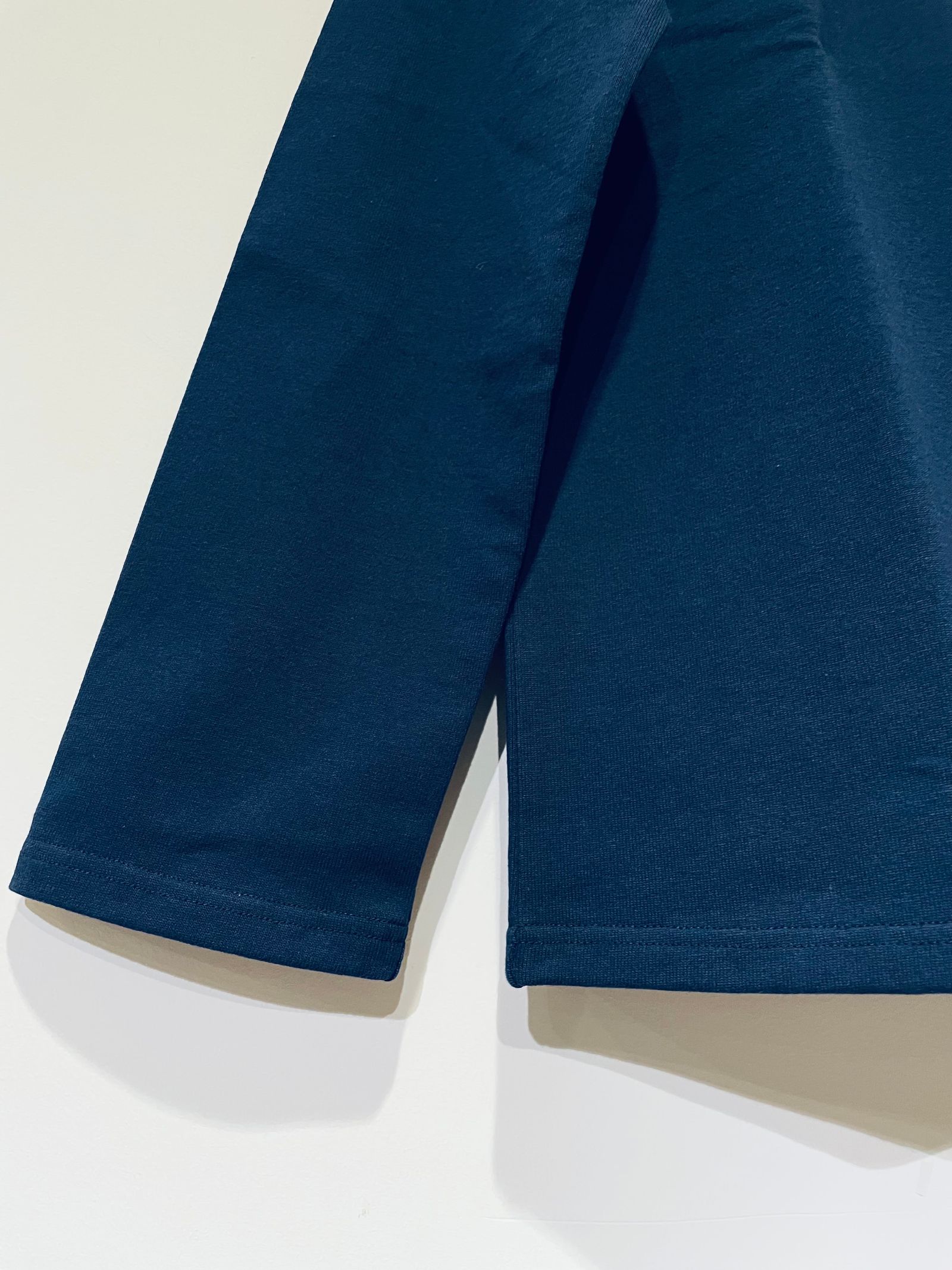 OLIVER Tシャツ / ワンポイント刺繡ロンT / ネイビー