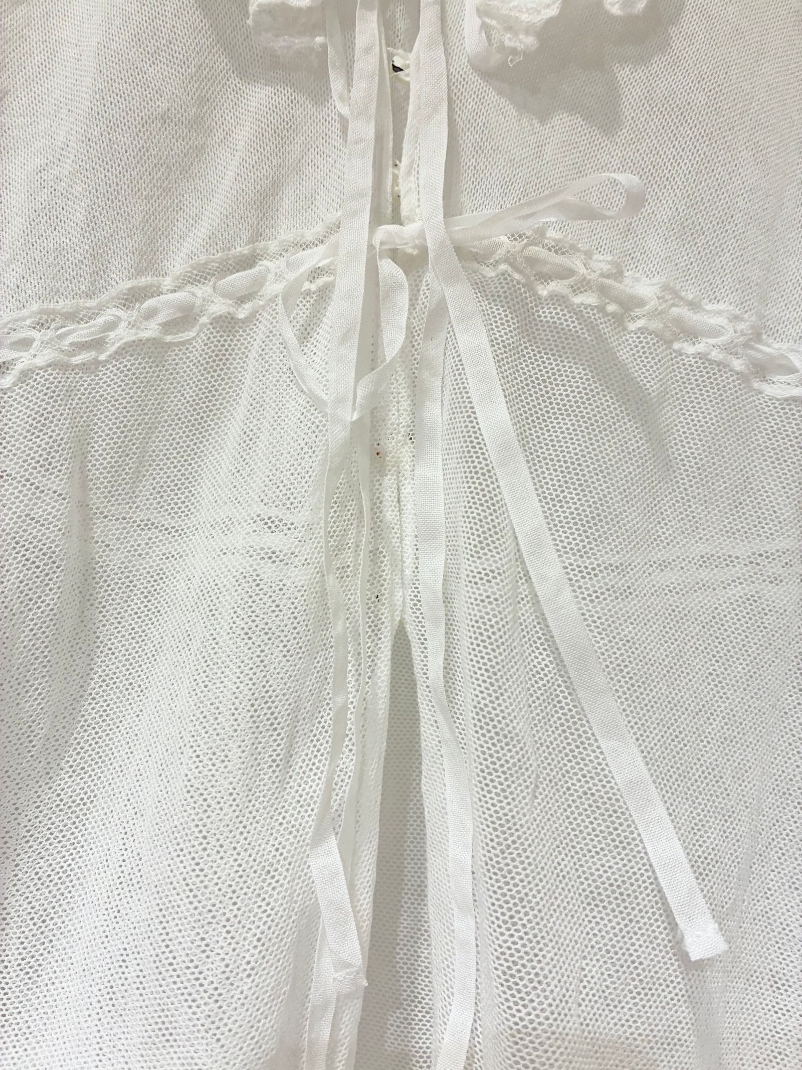 Tule Lace Blouse / チュールレースブラウス / ホワイト