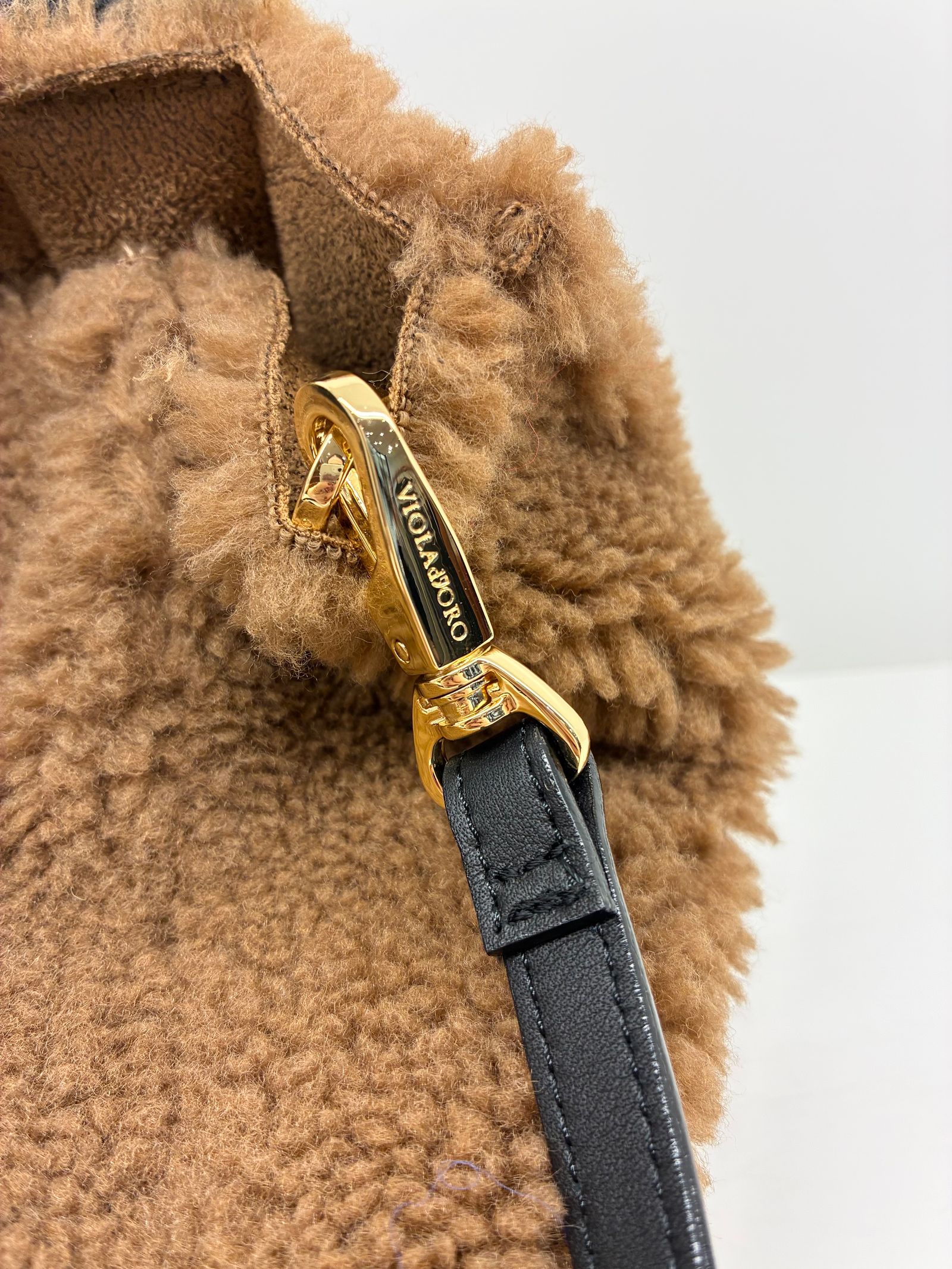 ELMO / エコムートンボアトートバッグ / ブラウン