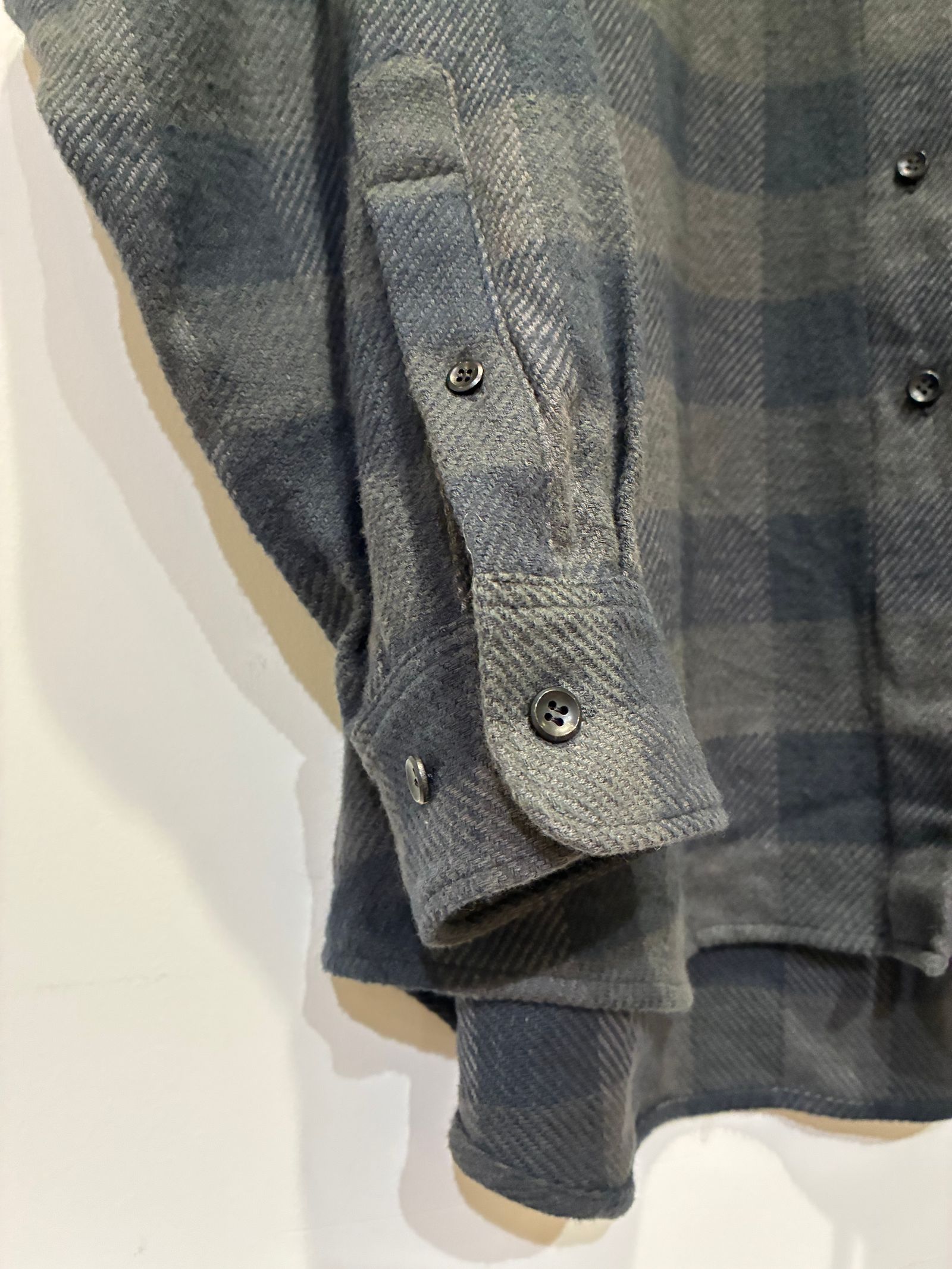 Check Shirt / ブラック