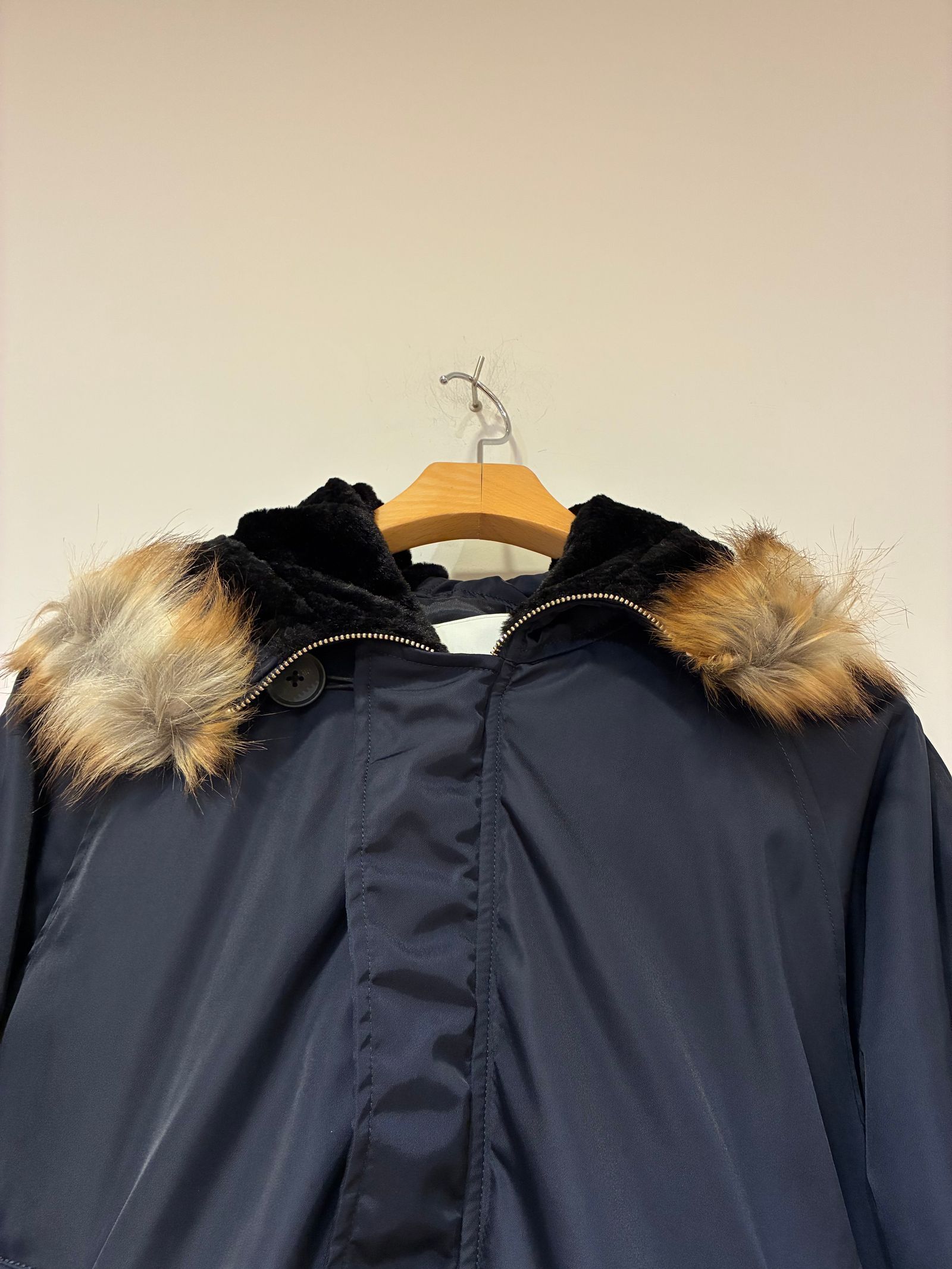 ロングN2Bジャケット / フライトジャケット / ブネイビー