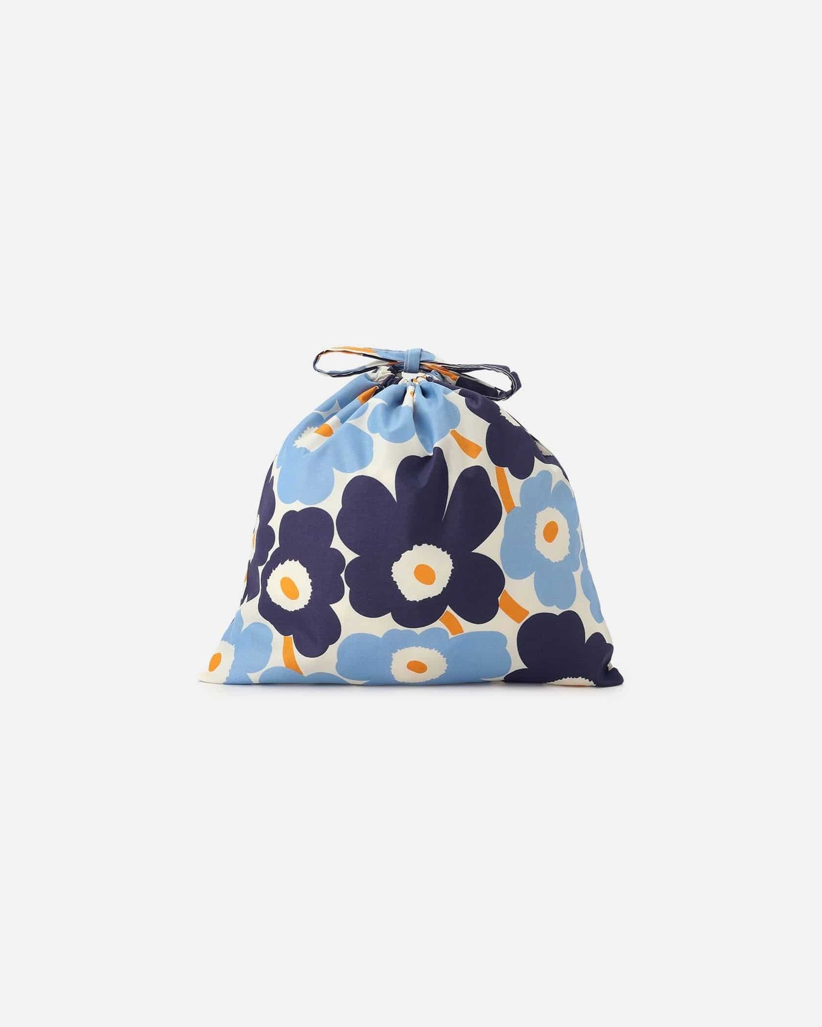 【アジア限定】Mini Unikko All Purpose Bag / ウニッコ巾着ポーチ / ブルー