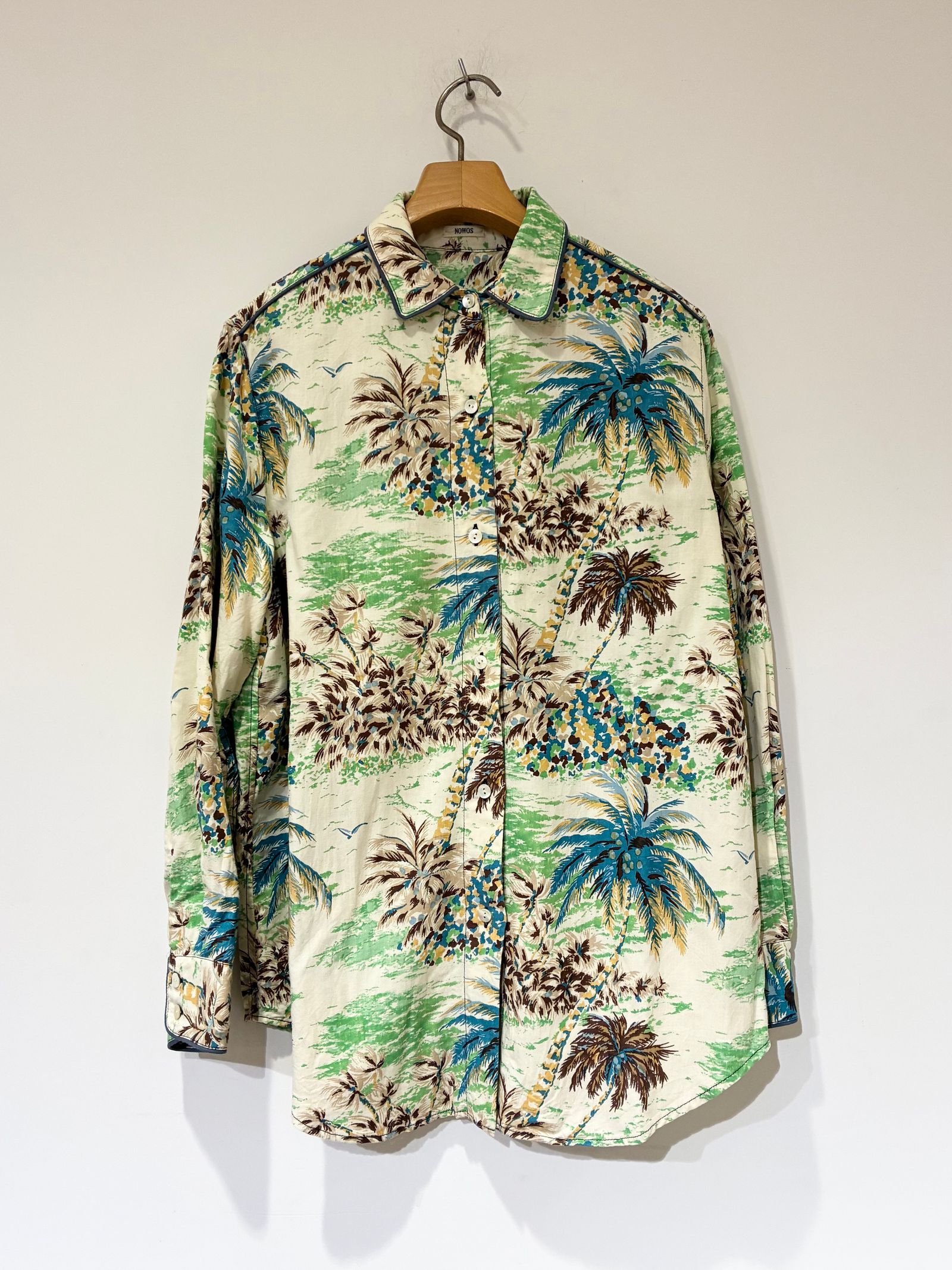 Printed Shirt / 柄シャツ / アイボリー