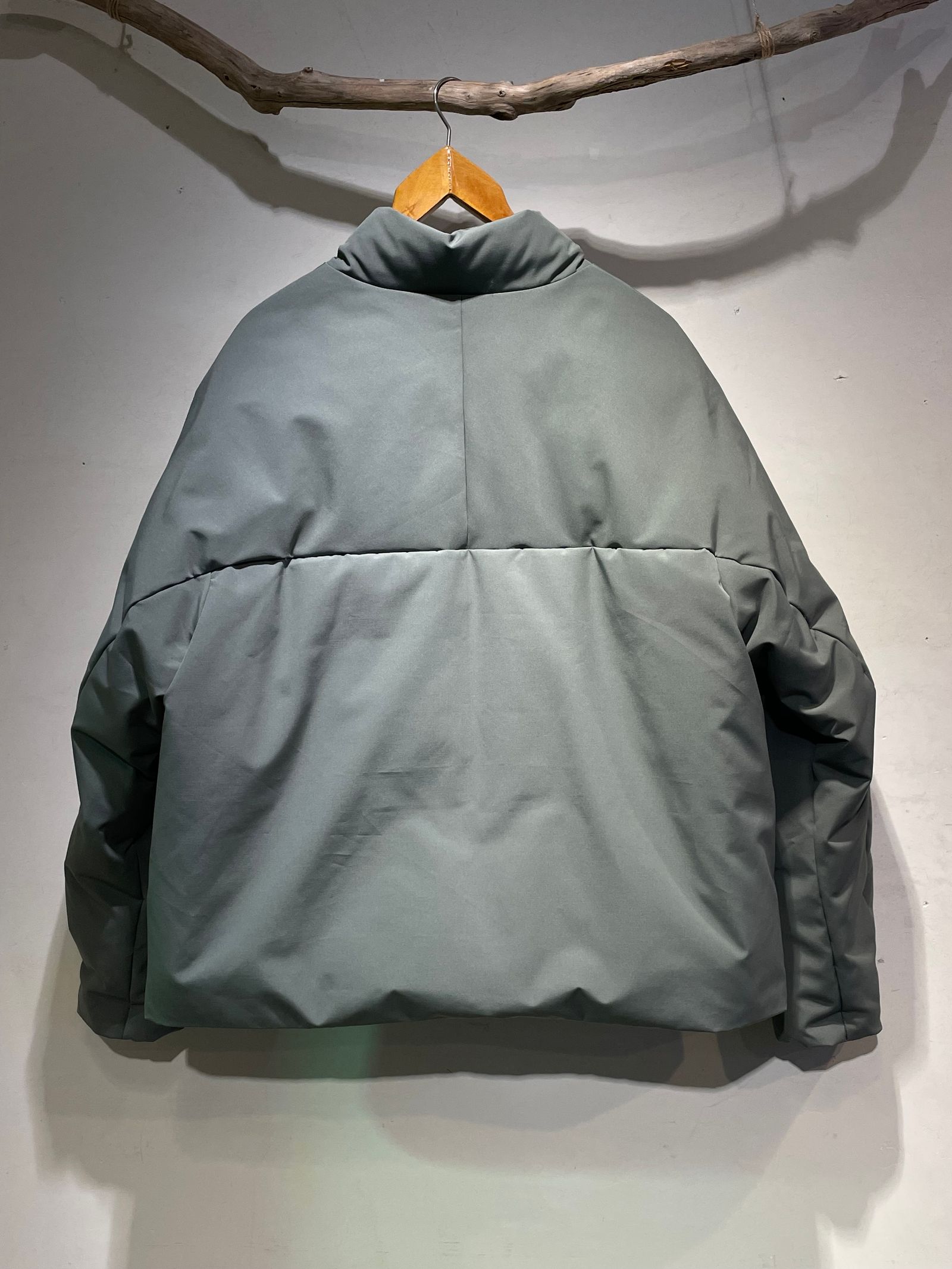 WEATHER CLOTH DOWN BLOUSON / ダウンブルゾン / グリーン