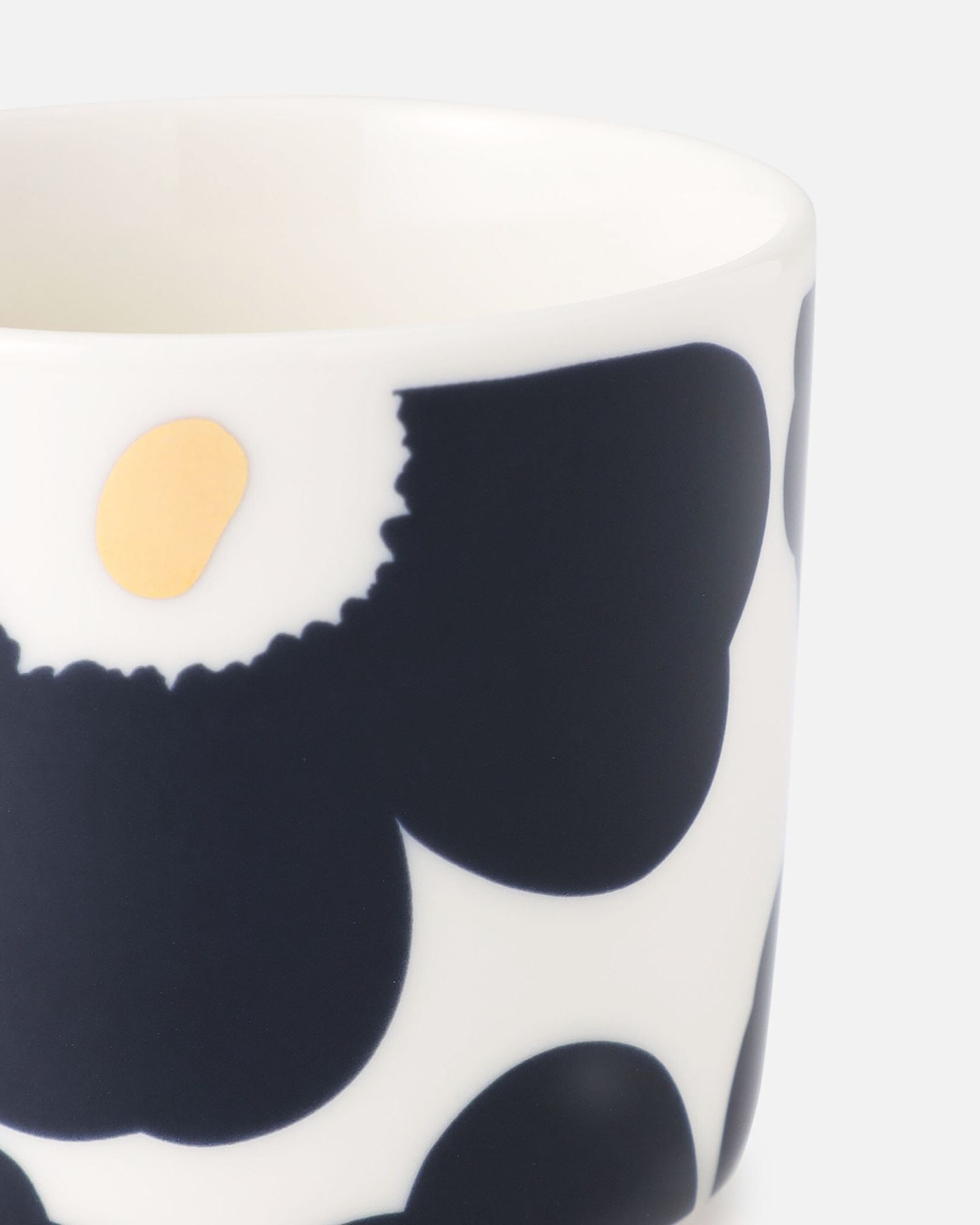 【日本限定】Unikko / コーヒーカップセット / ラテマグ / 湯飲み / ネイビー / ゴールド