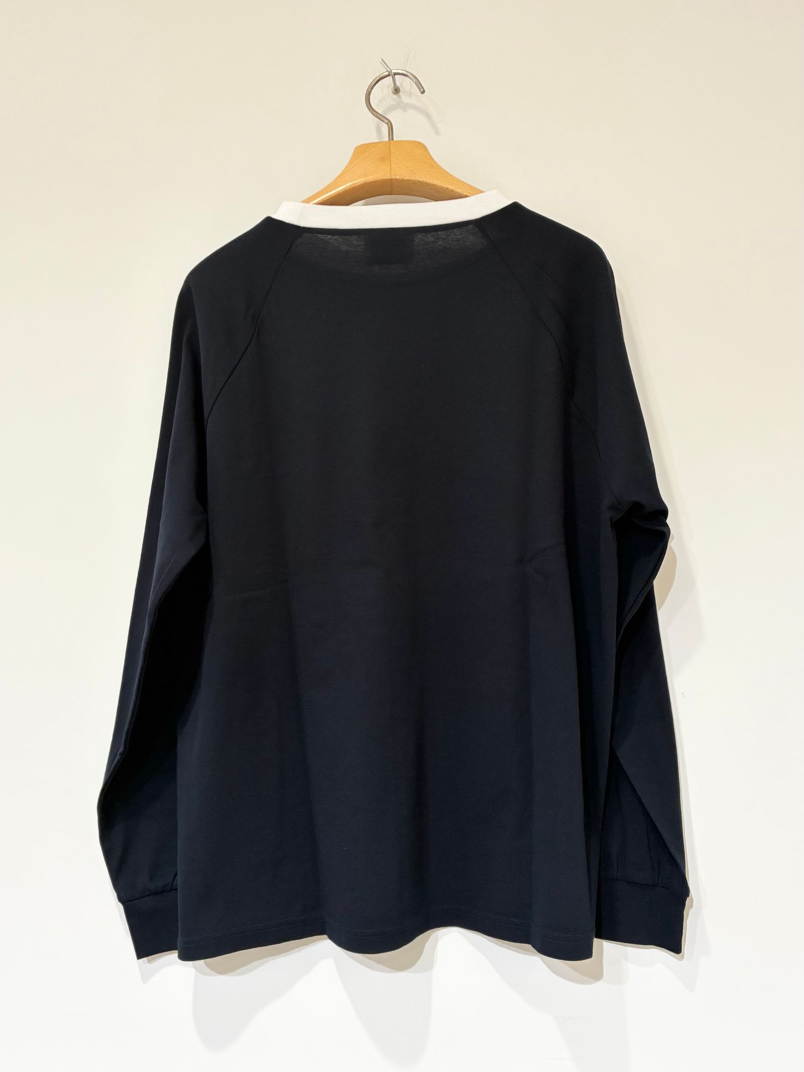 RACING LONG SLEEVE TEE / プリントTシャツ / ロンT / ネイビー