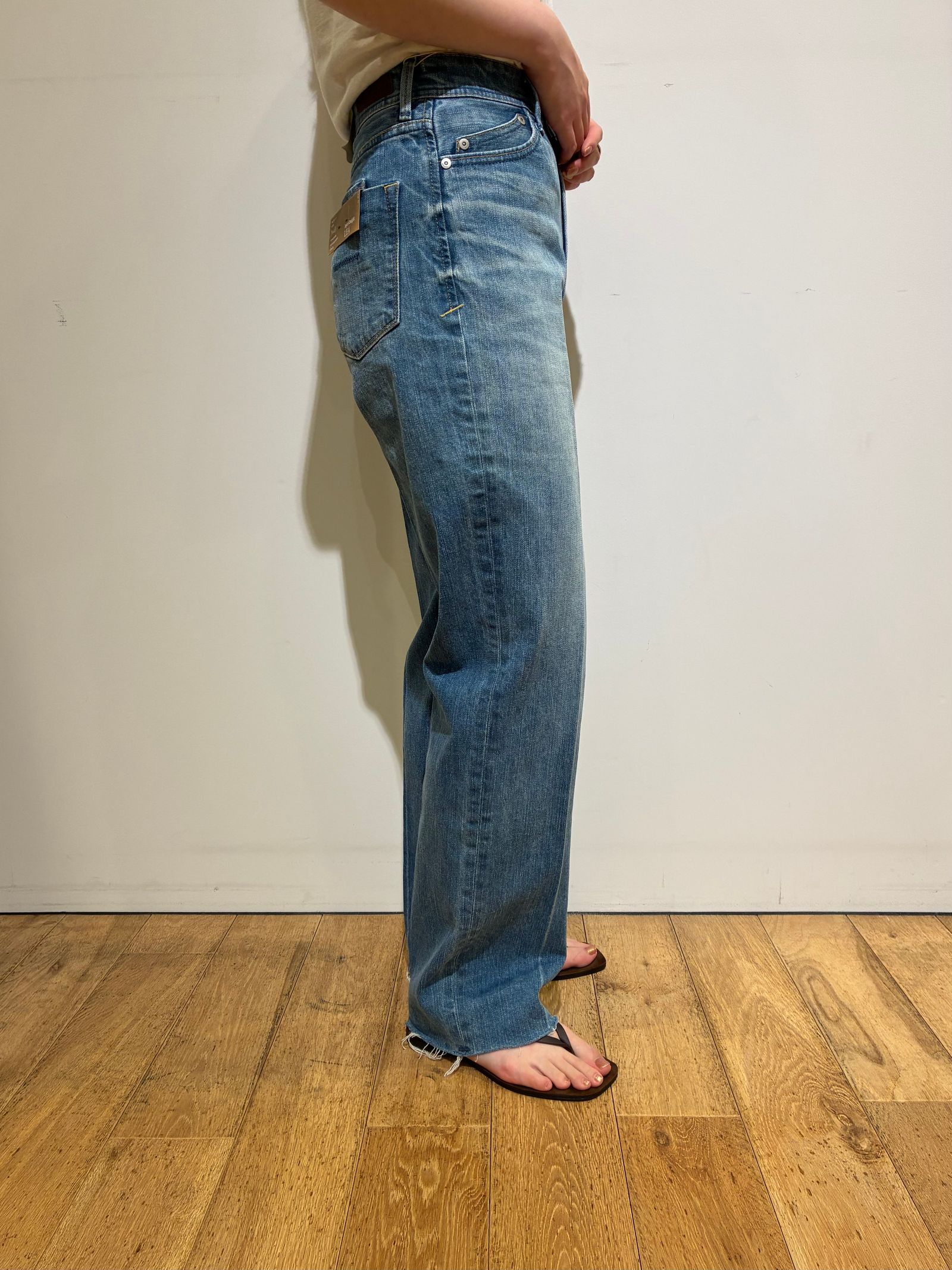 美品　YANUK LEA ストレートデニム ライトブルー26 YANUK - LEA / Really Light / ボーイズストレートデニム