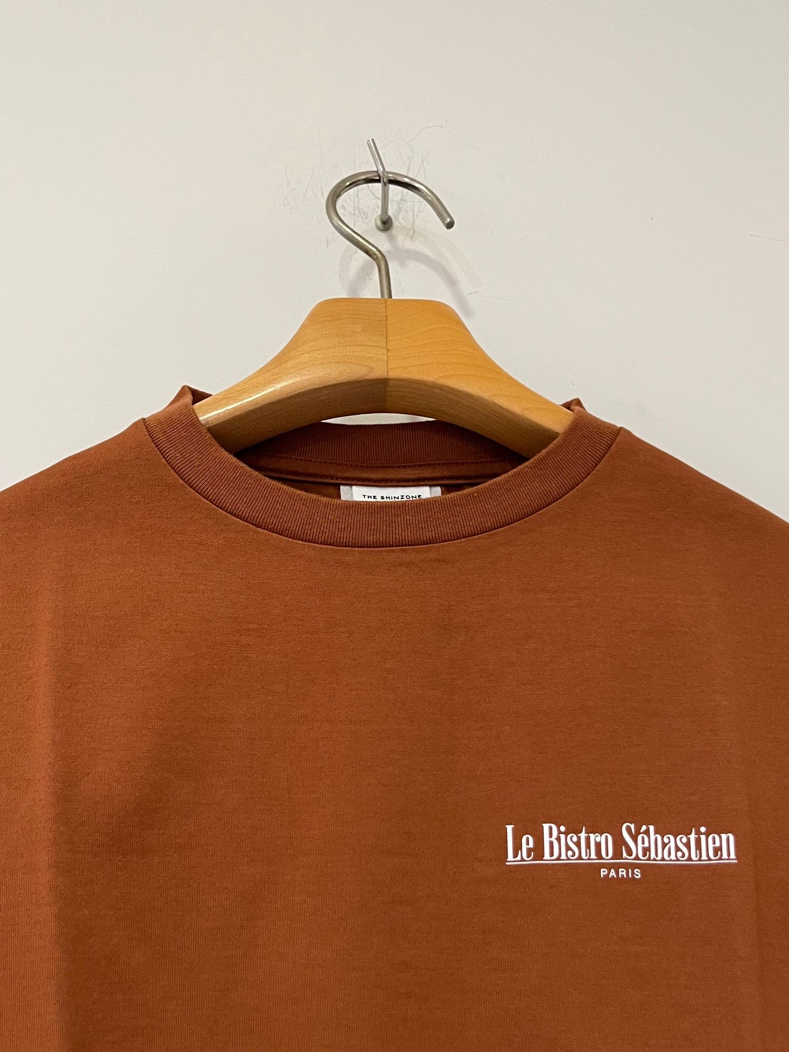 BISTRO MENU TEE / プリントTシャツ / キャメル / ブラウン