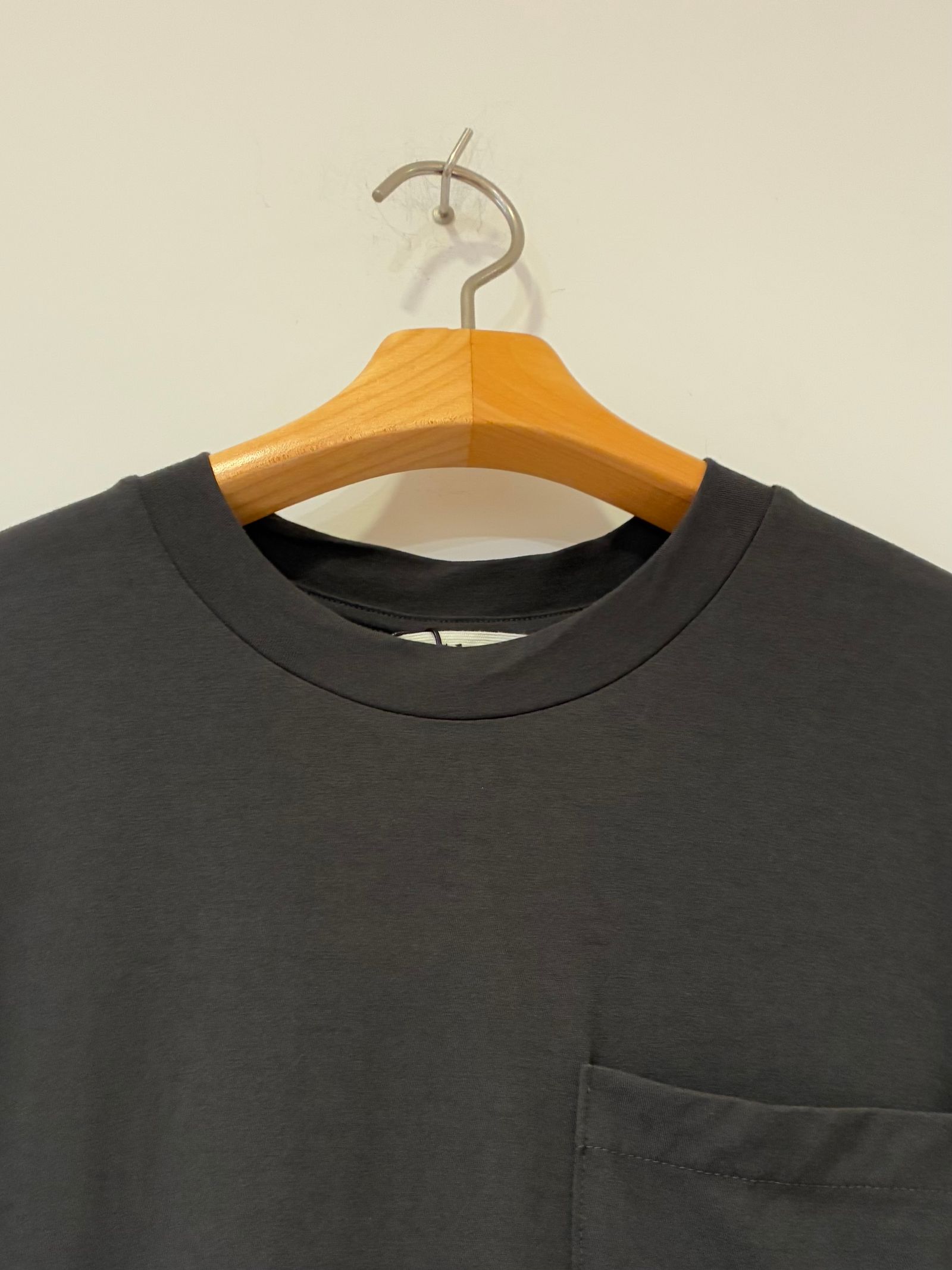 POCKET TANK ONEPIECE / ポケットTシャツワンピース / ブラック