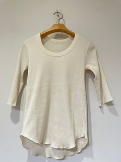 シャイニー リブジェシカ / リブカットソー / アイボリー