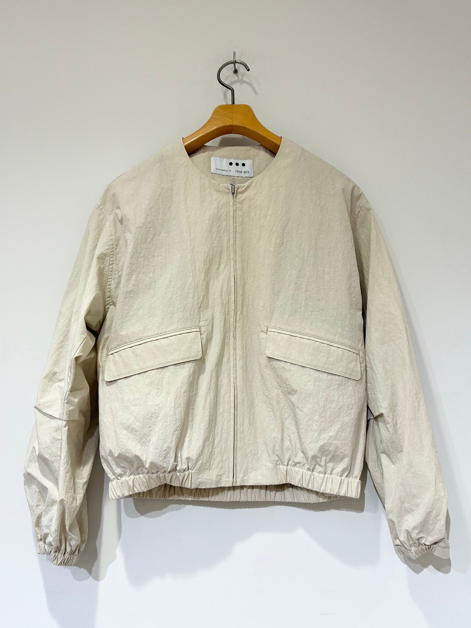 サン ドライドクロス ジャケット / MA-1 / ブルゾン / ベージュ