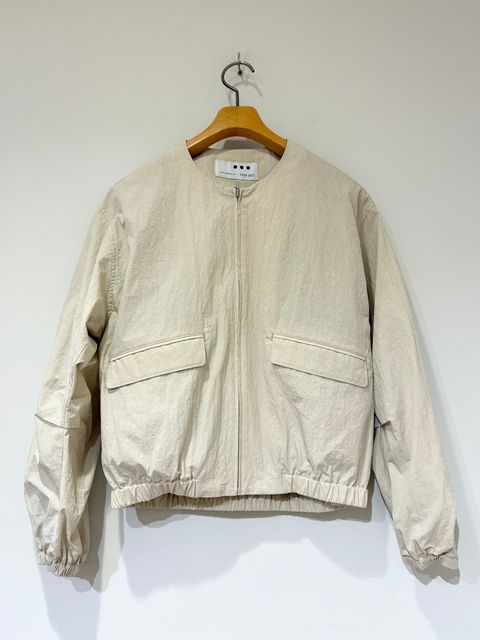 サン ドライドクロス ジャケット / MA-1 / ブルゾン / ベージュ