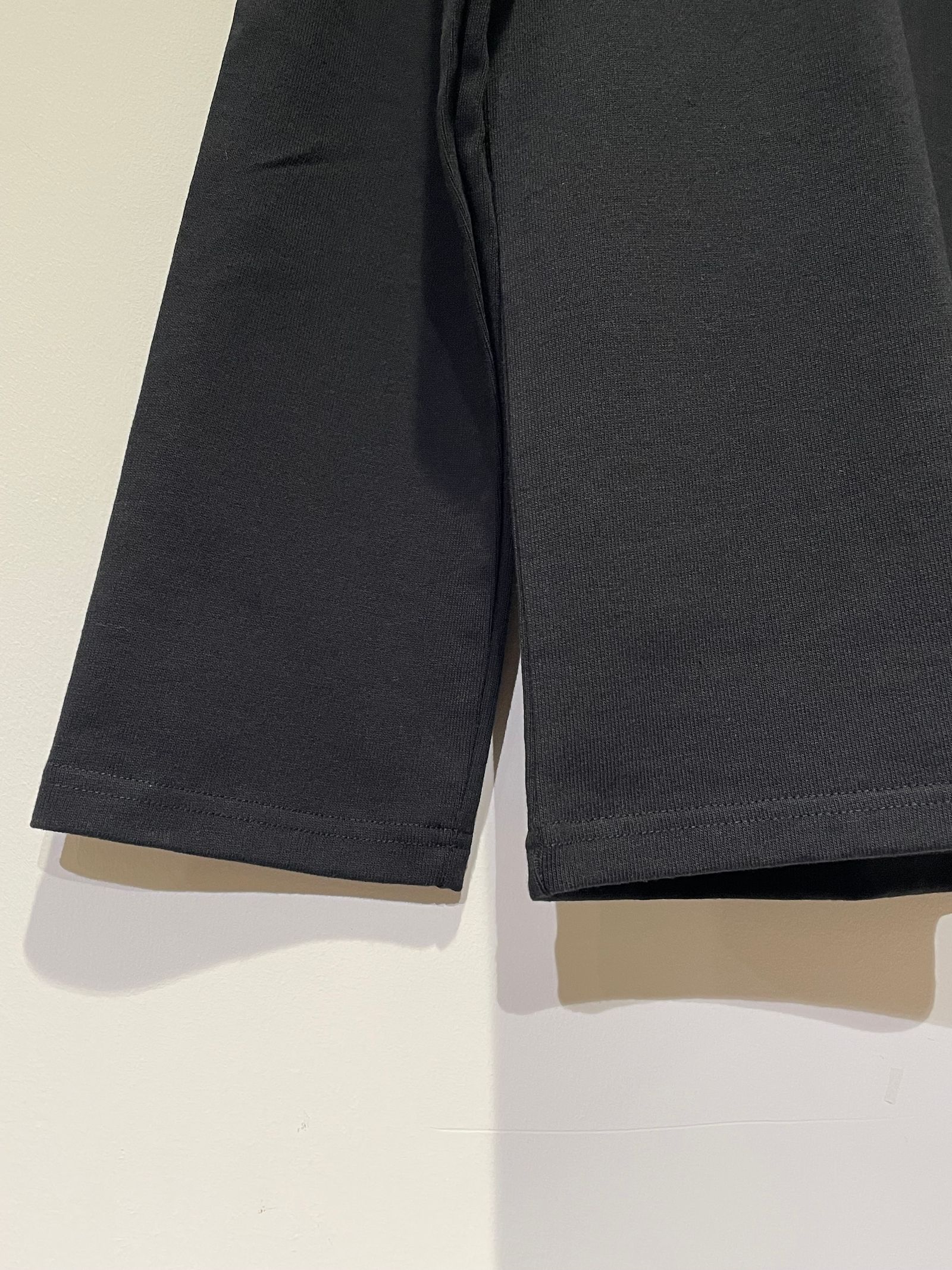 OLIVER Tシャツ / ワンポイント刺繡ロンT / ブラック