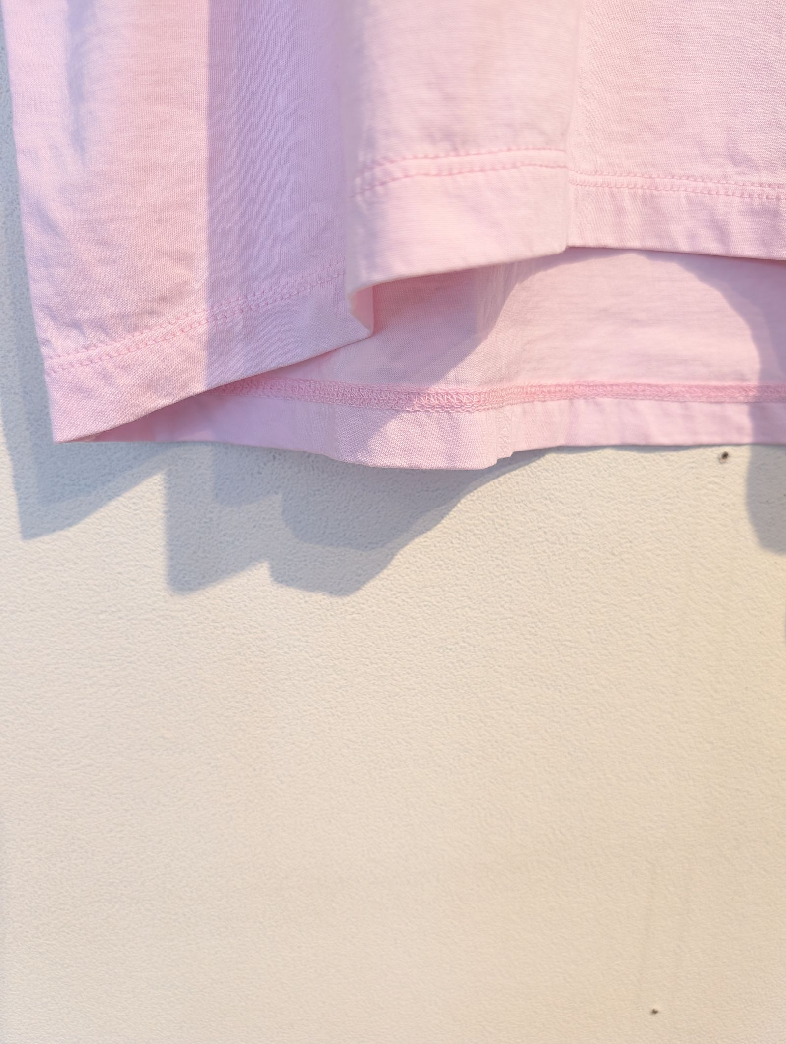 "CHAILLY"ロゴ5分袖T-shirt / 5分袖Tシャツ / ロゴTシャツ / ピンク