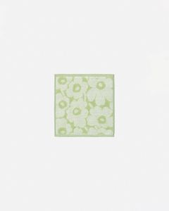 【日本限定】Mini Unikko ミニタオル 26×26cm / タオルハンカチ / グリーン