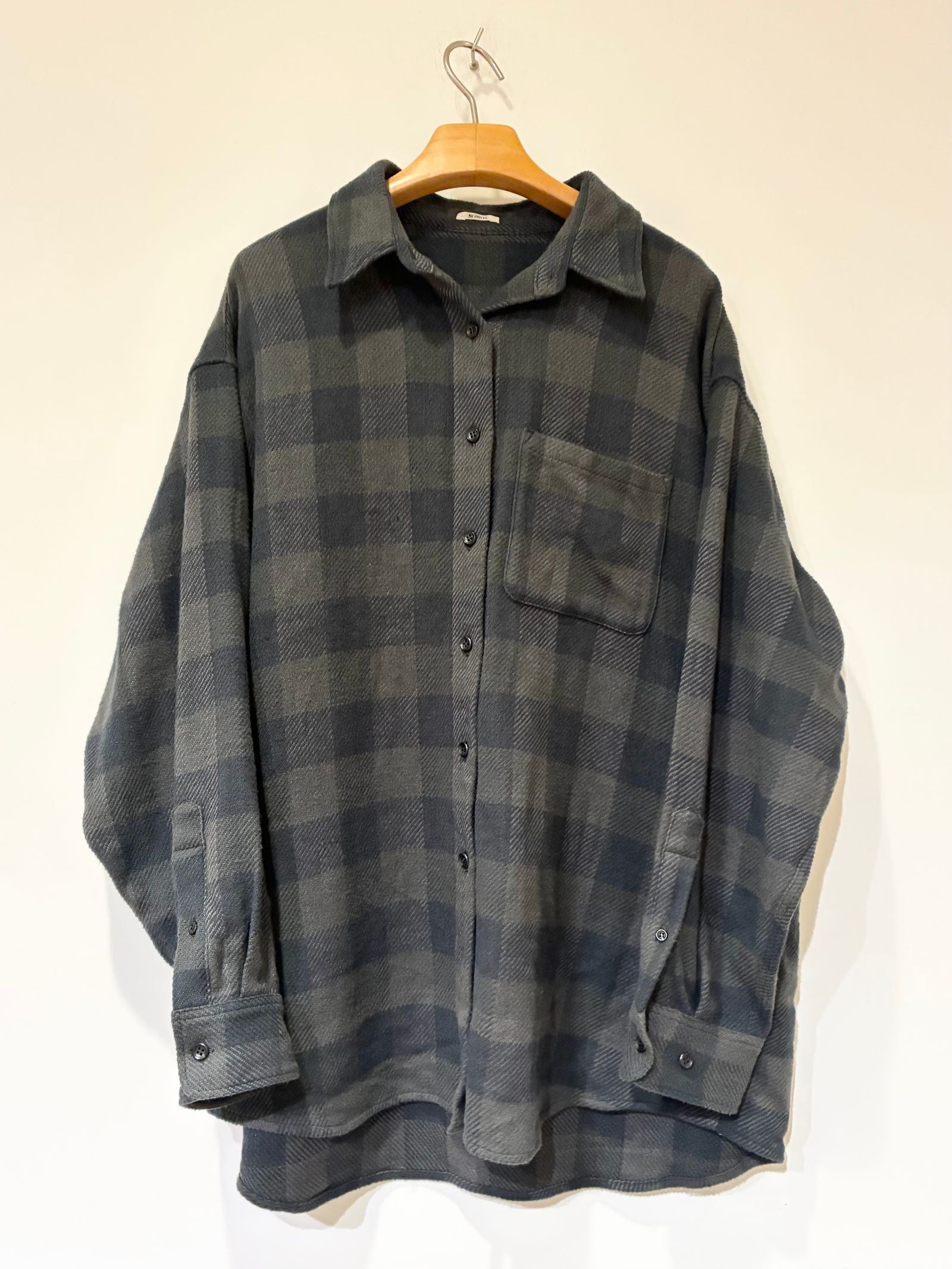 Check Shirt / ブラック
