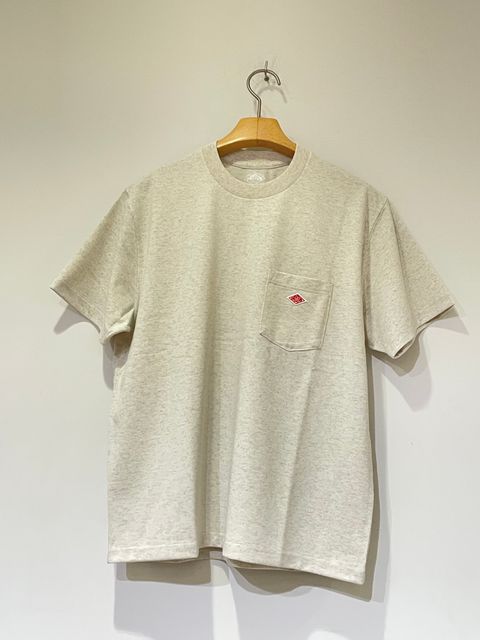 WOMEN'S SHORT SLEEVE POCKET T-SHIRT PLAIN / 半袖ポケットTシャツ / アイボリー