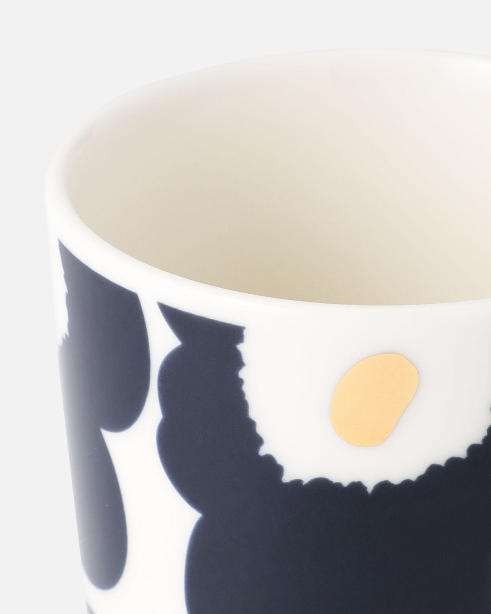 【日本限定】Unikko / コーヒーカップセット / ラテマグ / 湯飲み / ネイビー / ゴールド